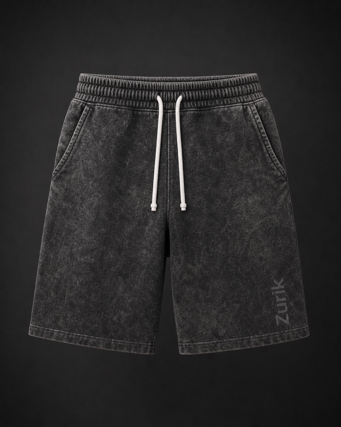 ZURIK Acid washed shorts